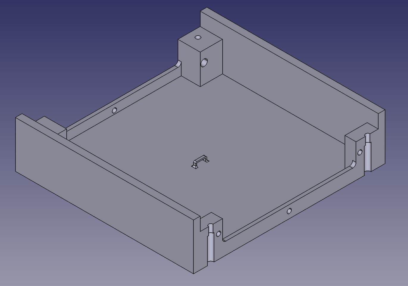 Wallmountable WaveShare P5 Matrix Case — miniatura 4