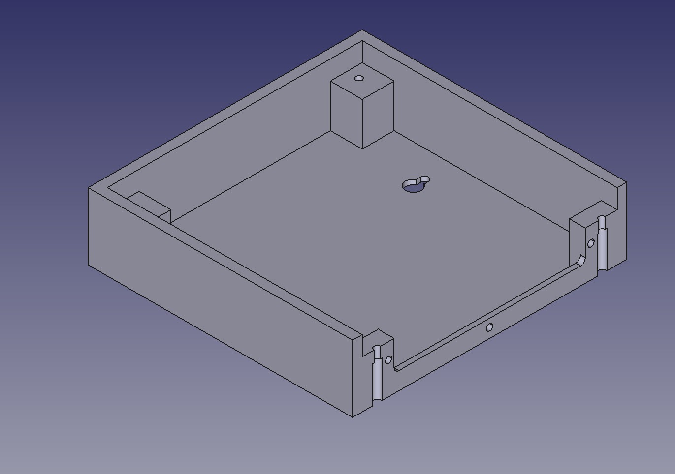 Wallmountable WaveShare P5 Matrix Case — miniatura 2