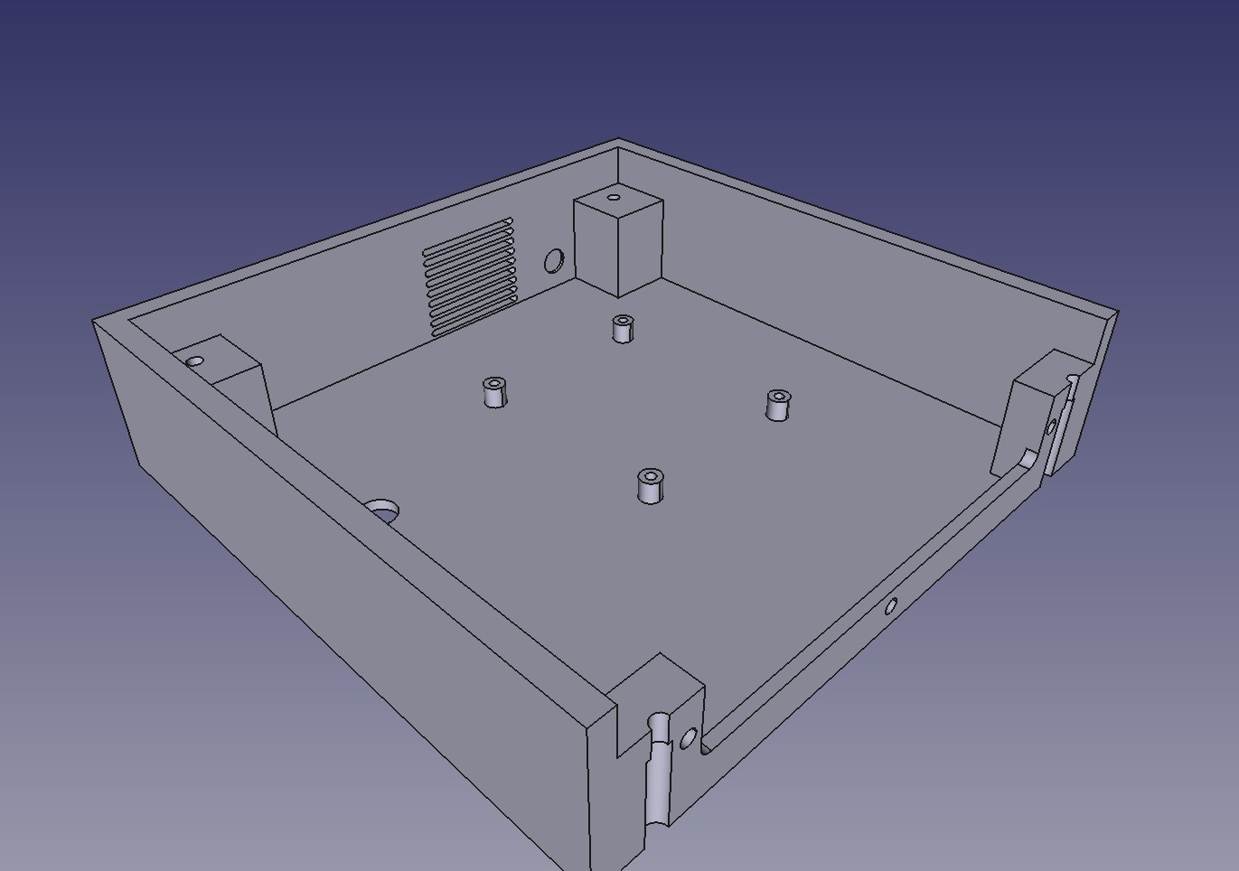 Wallmountable WaveShare P5 Matrix Case — miniatura 5