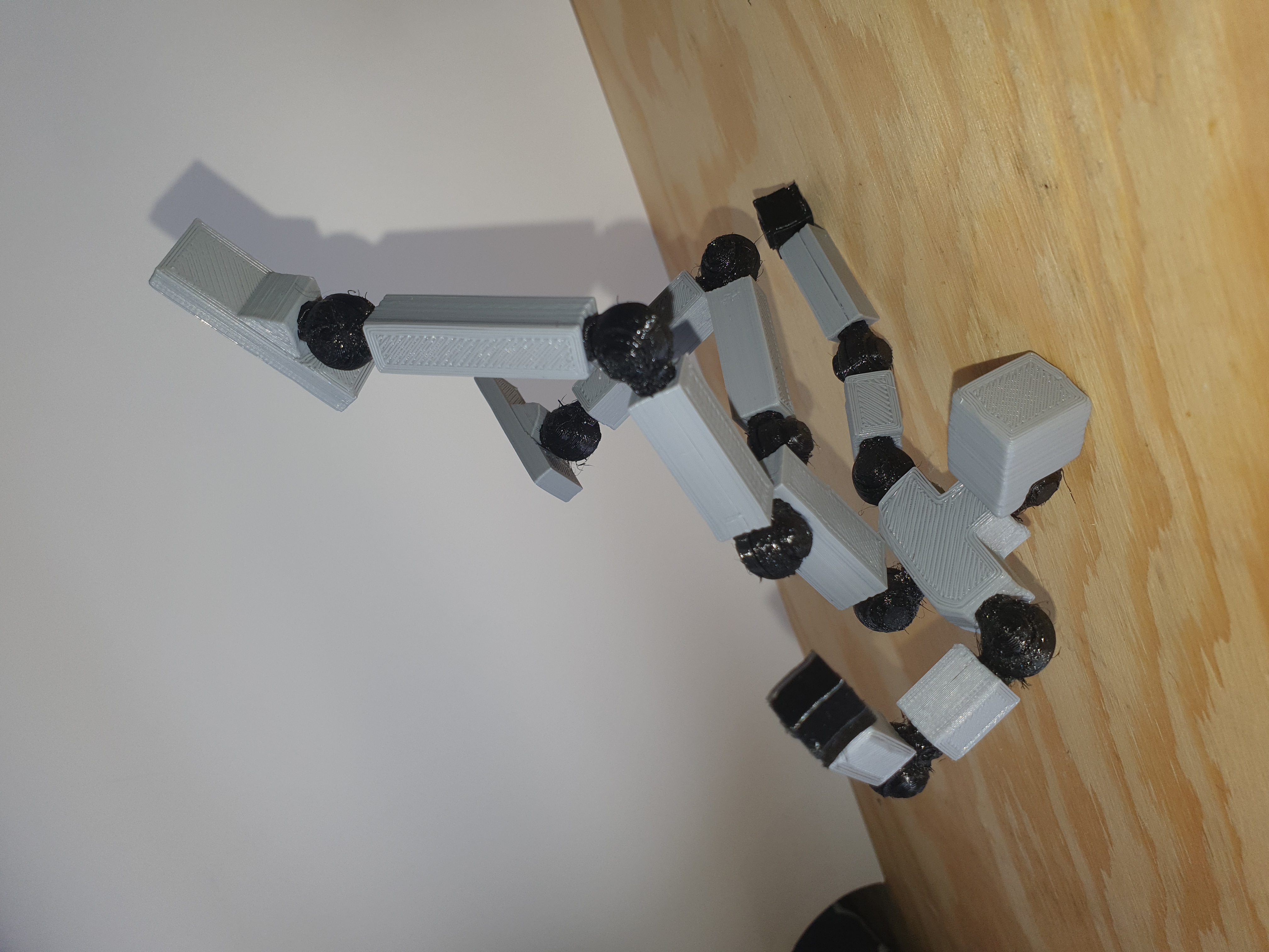 "TP-Unit01" 3D Printable Poseable Action Figure — miniatura 7