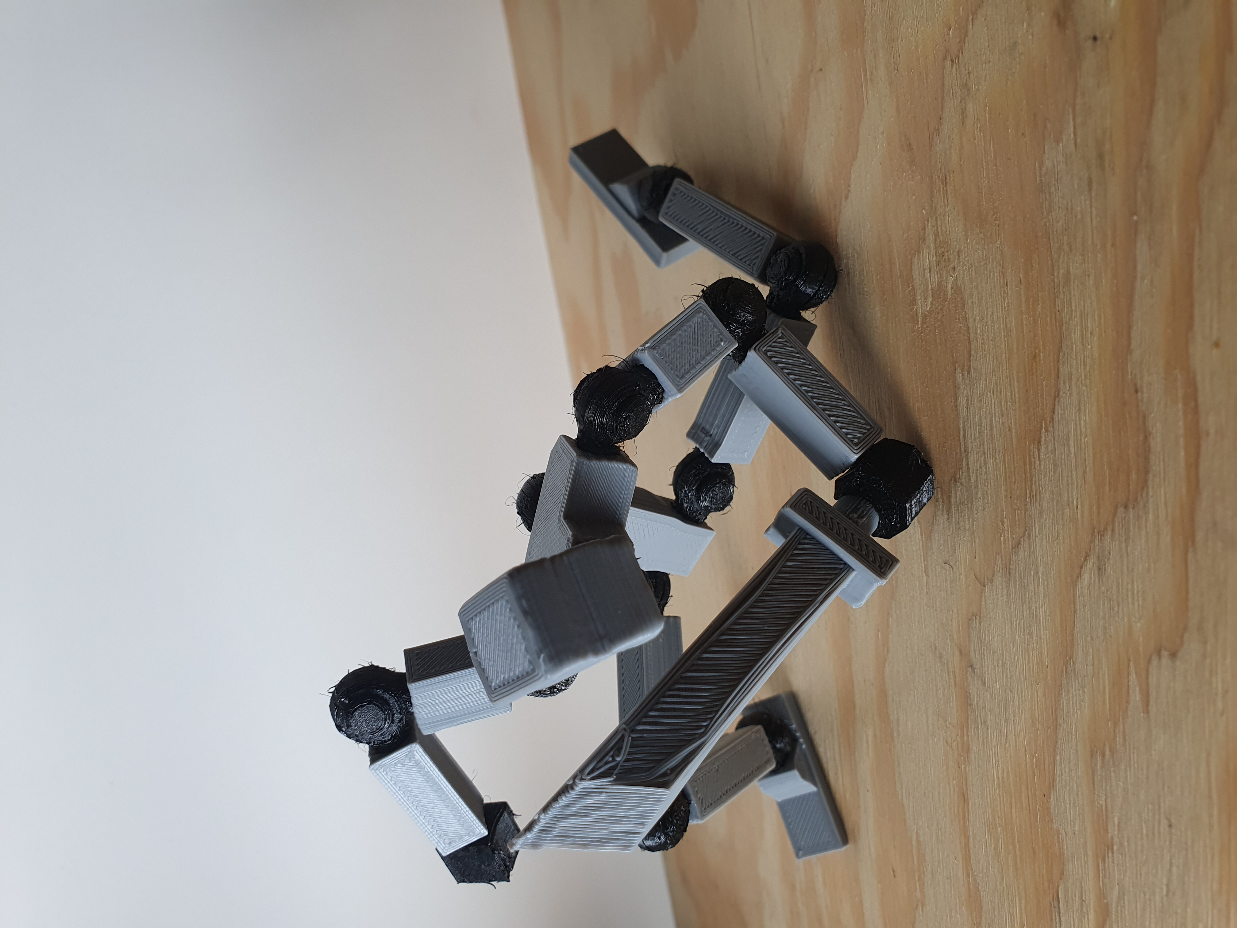 "TP-Unit01" 3D Printable Poseable Action Figure — miniatura 6