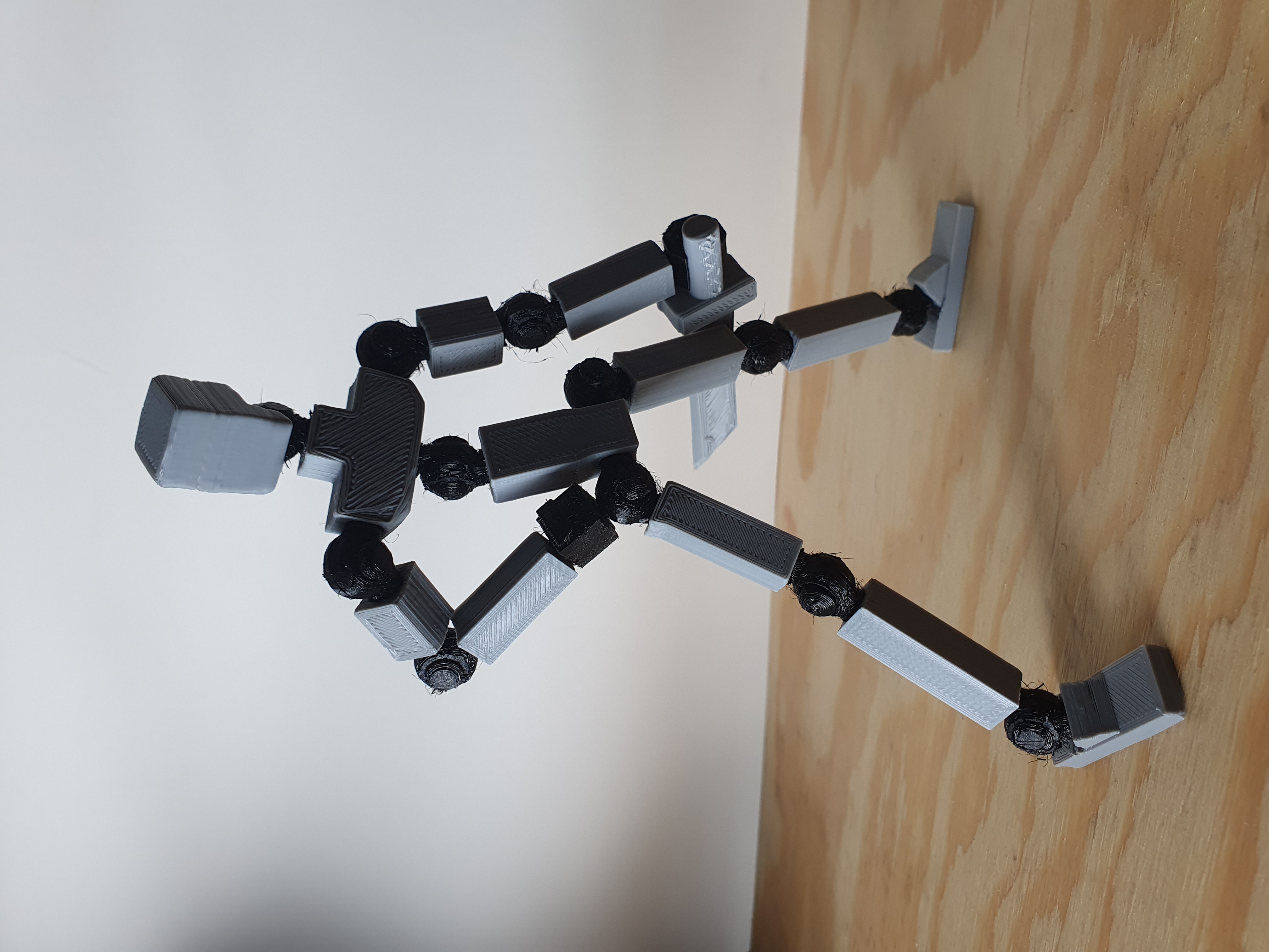 "TP-Unit01" 3D Printable Poseable Action Figure