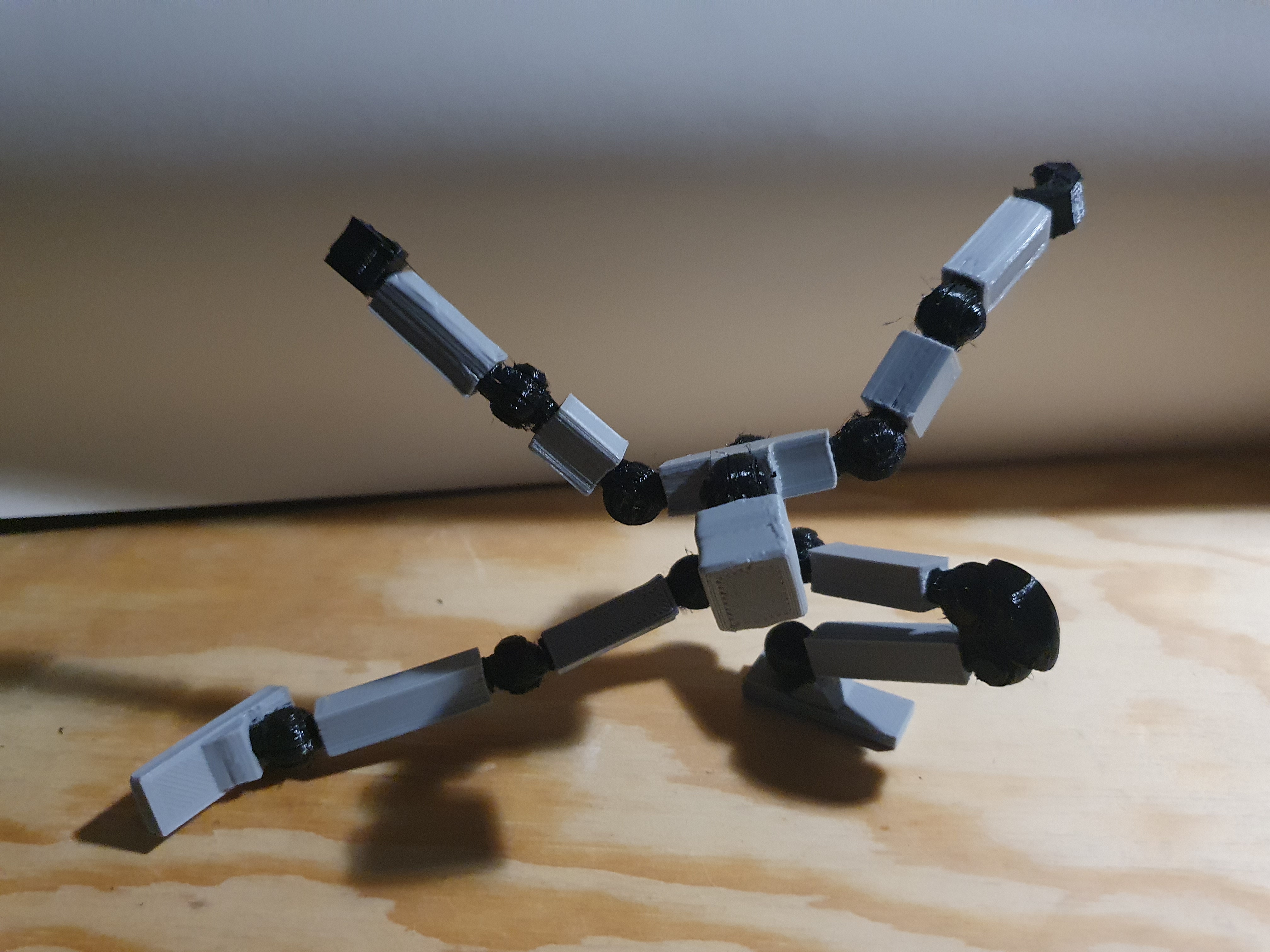 "TP-Unit01" 3D Printable Poseable Action Figure — miniatura 11