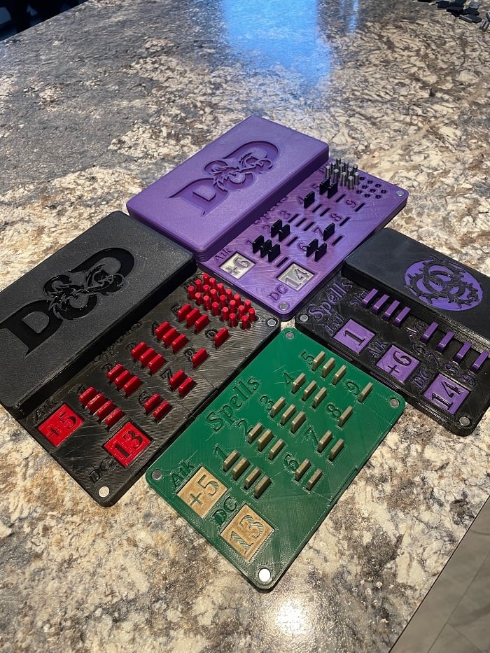 Spell Tracker - D&D