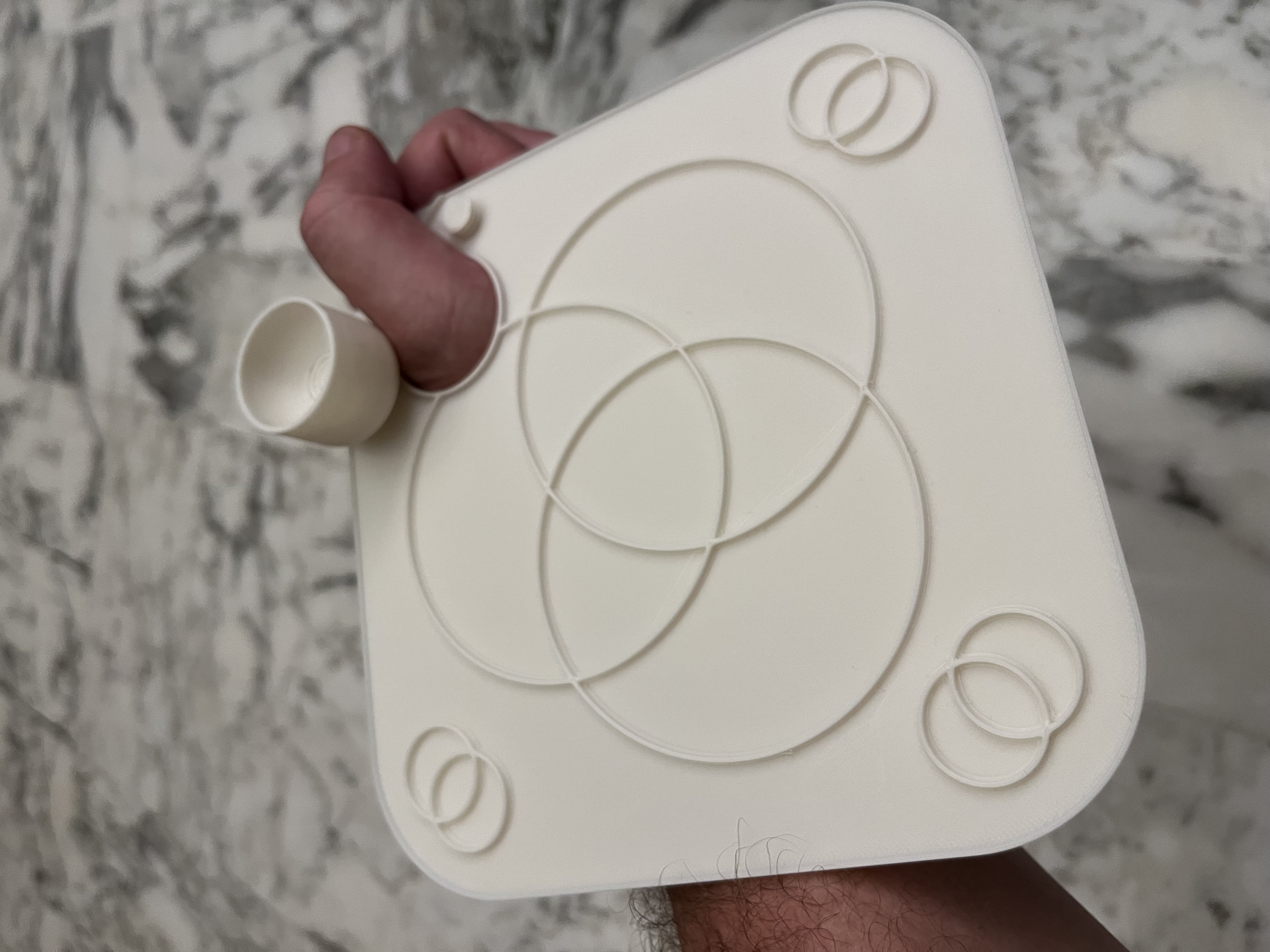 Paint palette by ArrowRoot Download free STL model