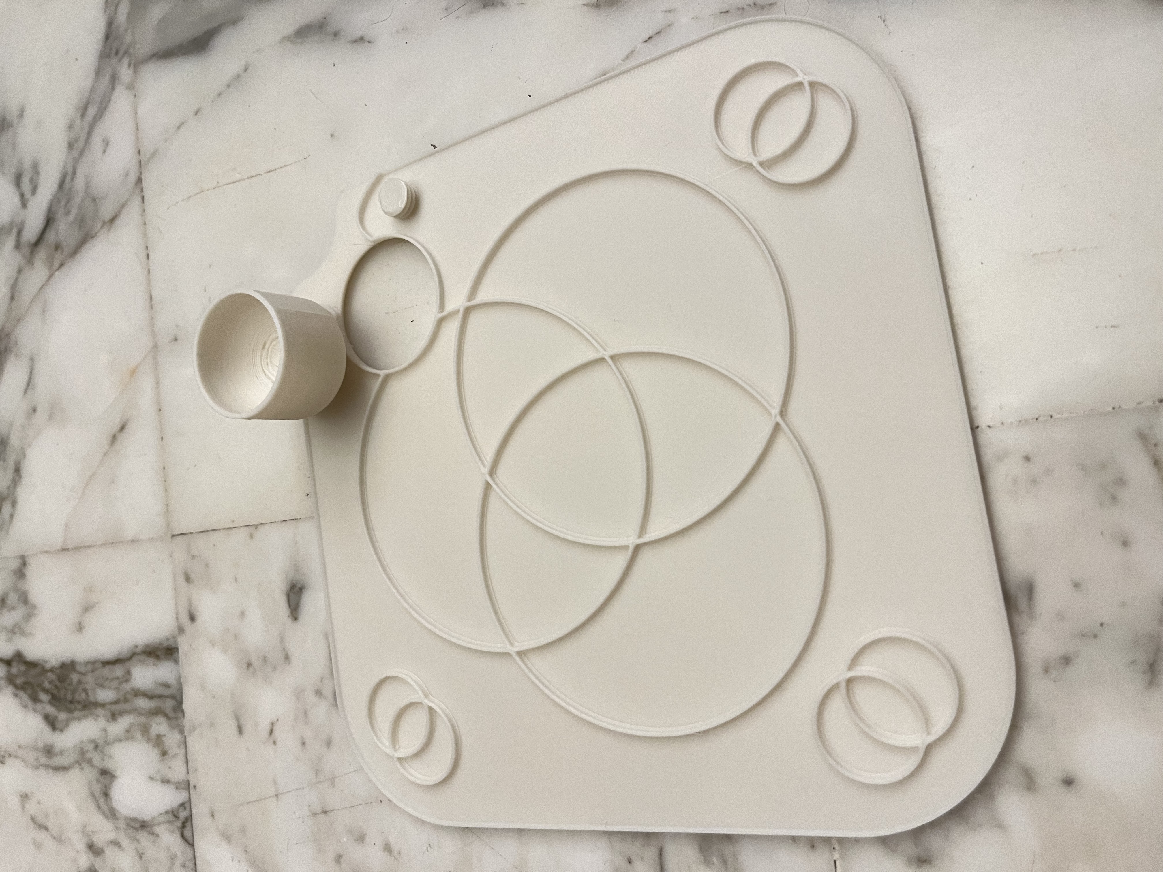 Paint palette by ArrowRoot Download free STL model