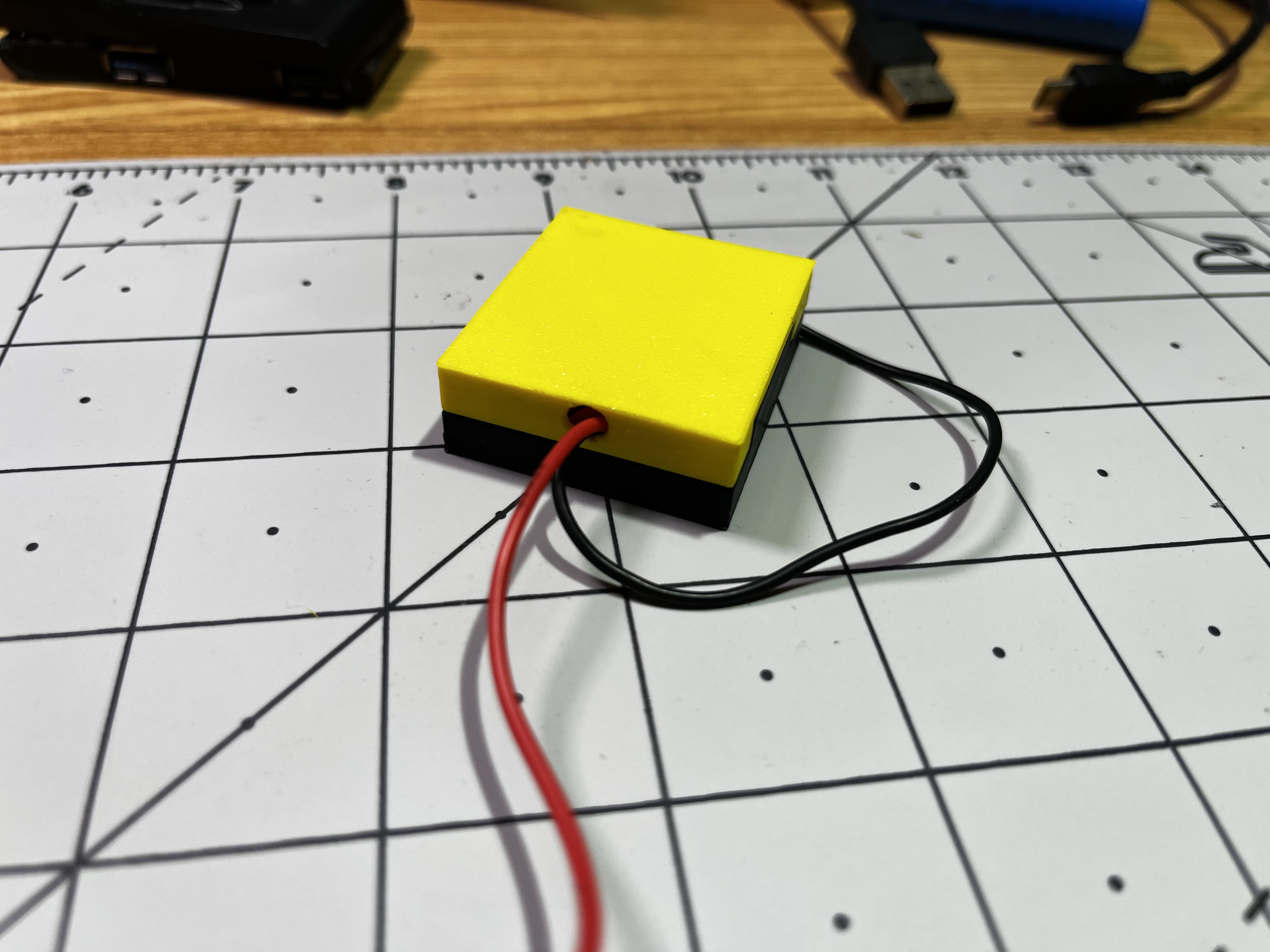 Box case for HW-681 power converter Dual USB Charger board 3a (6-26v to 5v DC-DC)