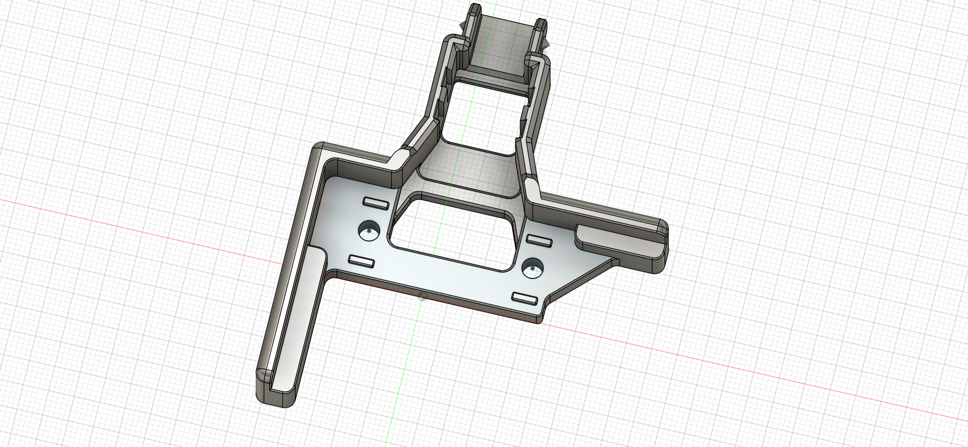 Neptune 4/4Pro Screw Mounted Bed Alignment with Cable Chain Support