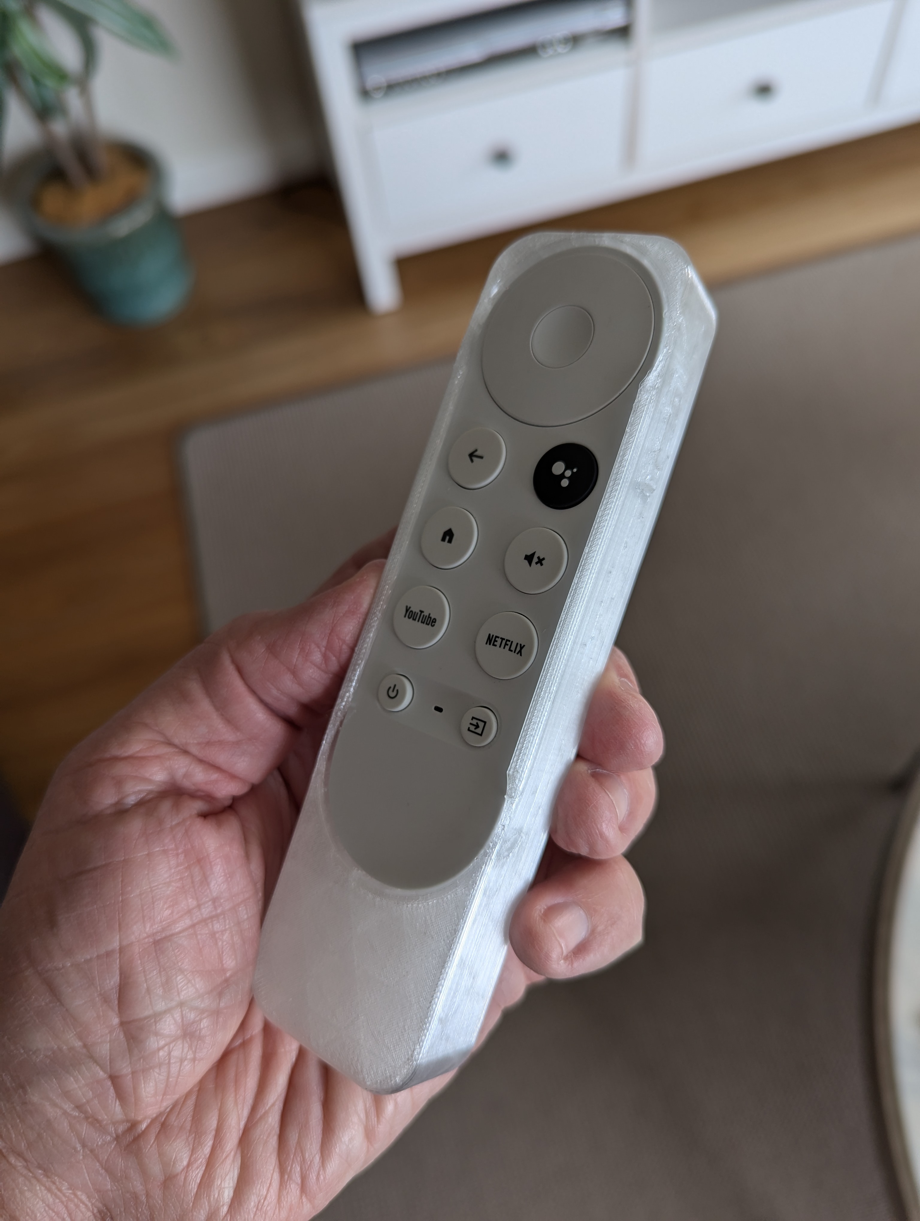 Google Chromecast TV remote cover