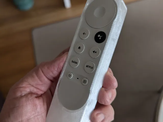 Google Chromecast TV remote cover
