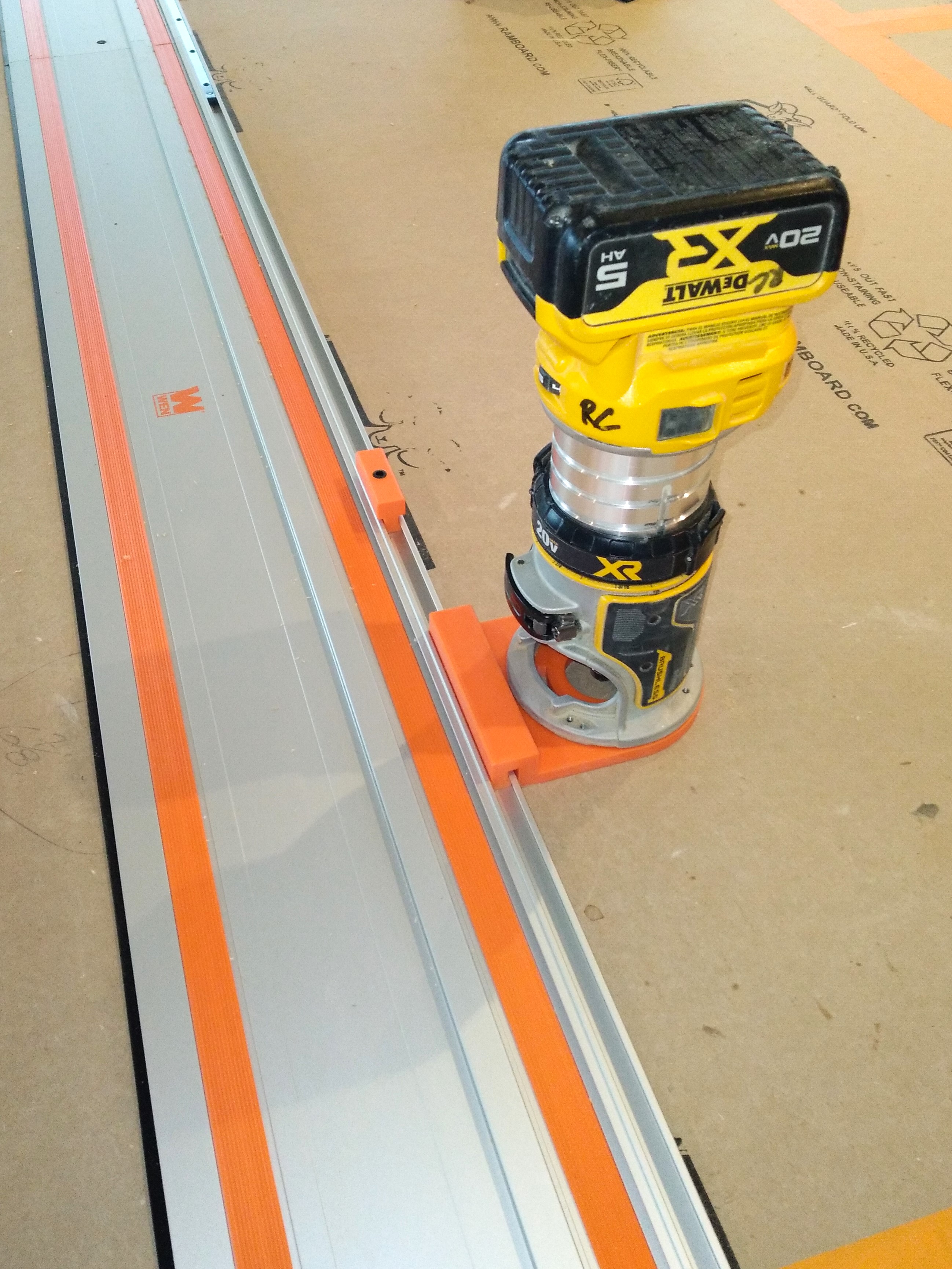 Dewalt Router Plate For Wen Tracksaw