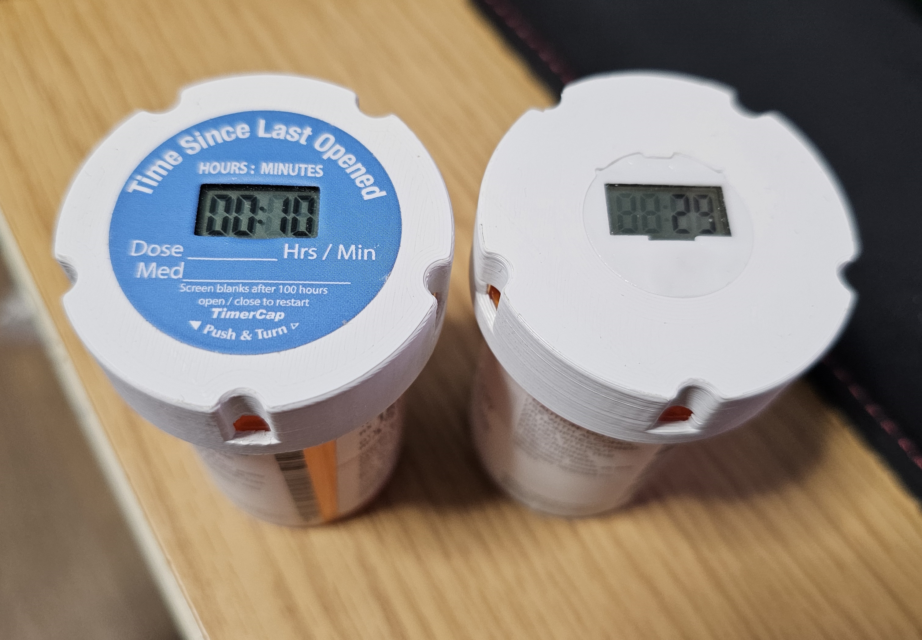 CVS Pill Bottle Cap with Timer (Non-affiliated)