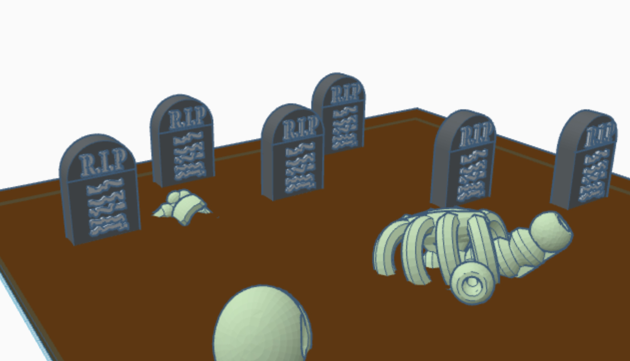 Spooky graveyard — miniatura 3