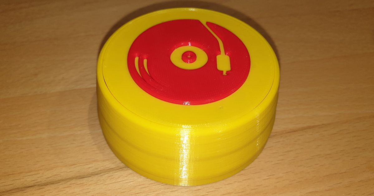 Turntable vinyl weight Version 2 (for more weight) by Hogger Download