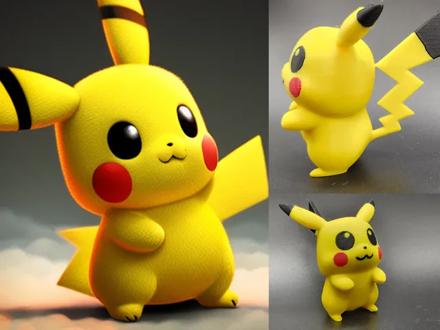 AI Generated Pikachu