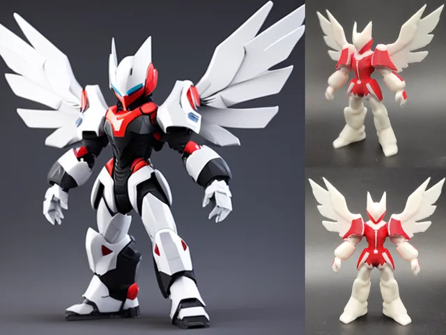 AI Generated Winged Gundam