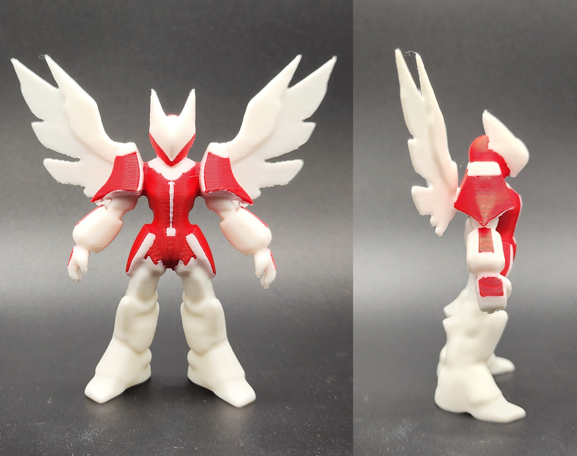 AI Generated Winged Gundam — miniatura 3