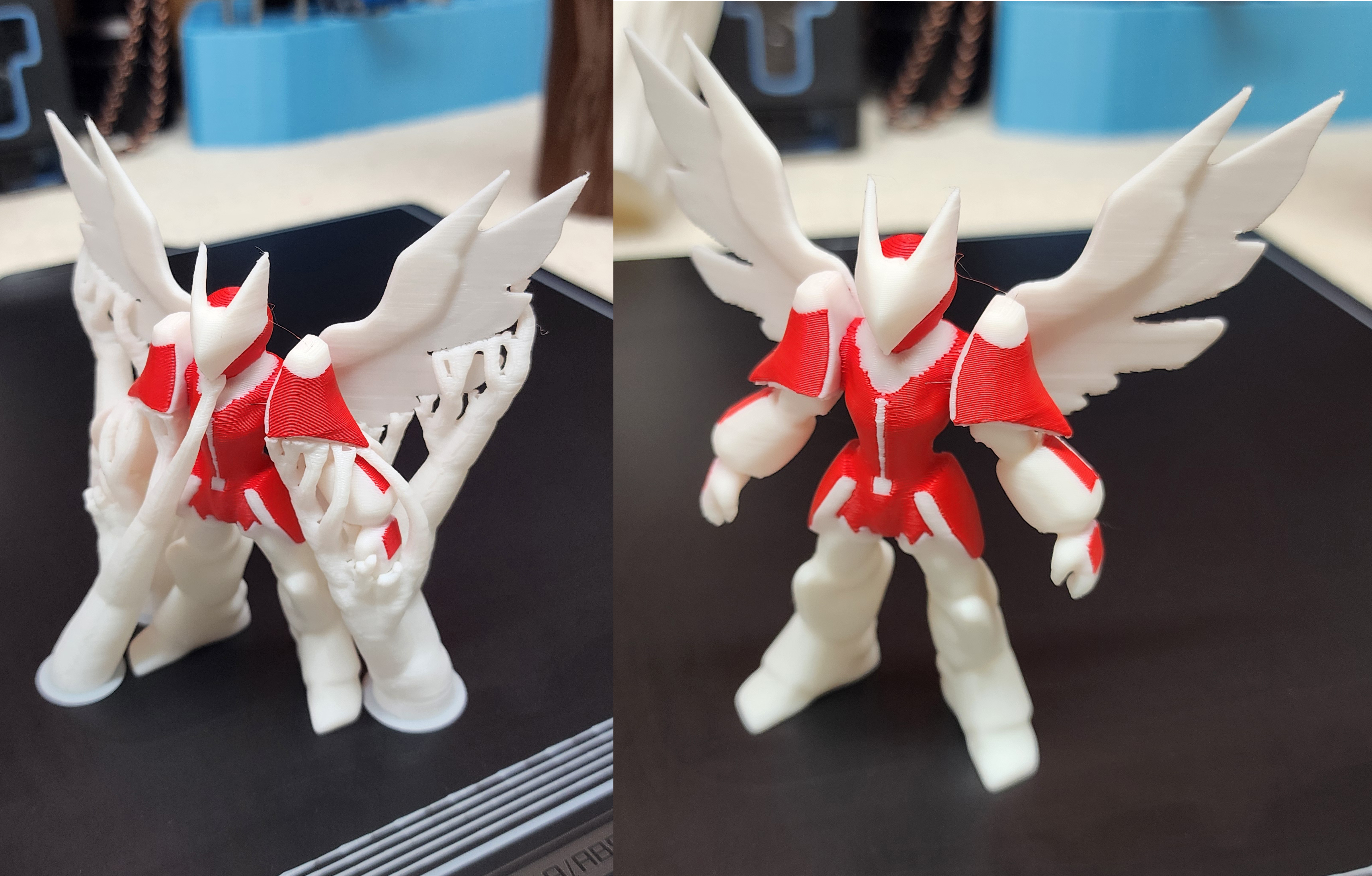 AI Generated Winged Gundam — miniatura 2