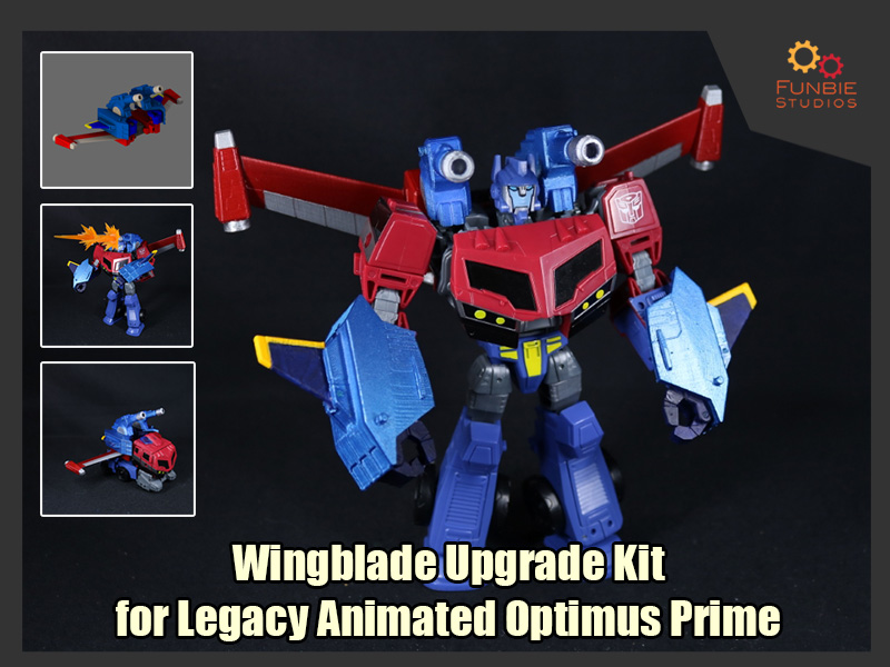 Wingblade Upgrade Kit for Transformers Legacy Animated Optimus Prime ...