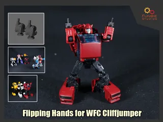 Flipping Hands for Transformers WFC Cliffjumper