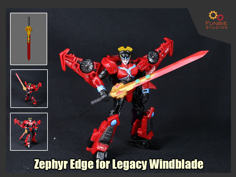 Zephyr Edge for Transformers Legacy Windblade