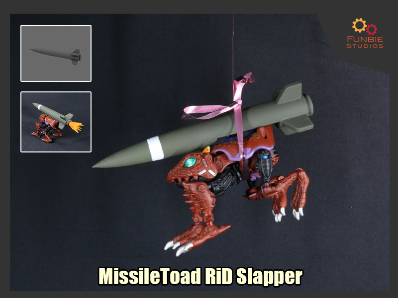 MissileToad Transformers Robots in Disguise Slapper