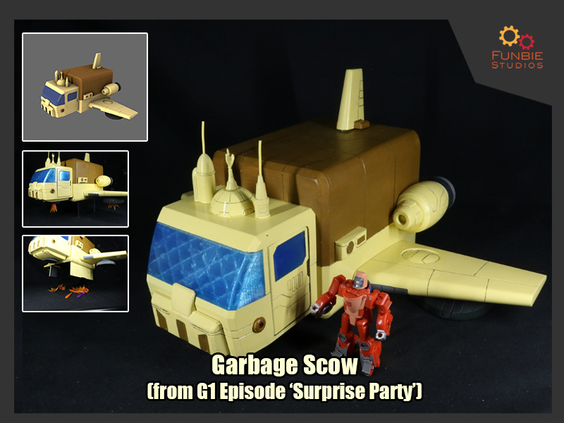 Garbage Scow from Transformers G1 Episode 'Surprise Party'