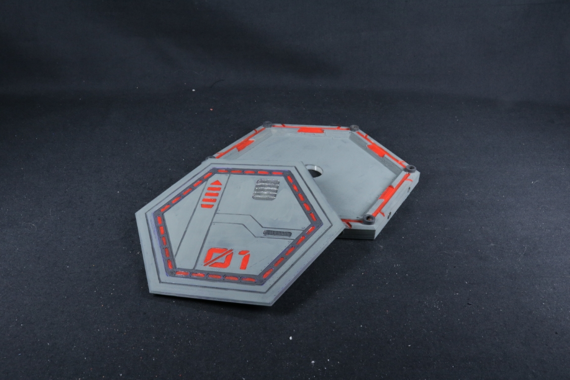 [CyberBase System] Numbered Hex Tiles — thumbnail 2