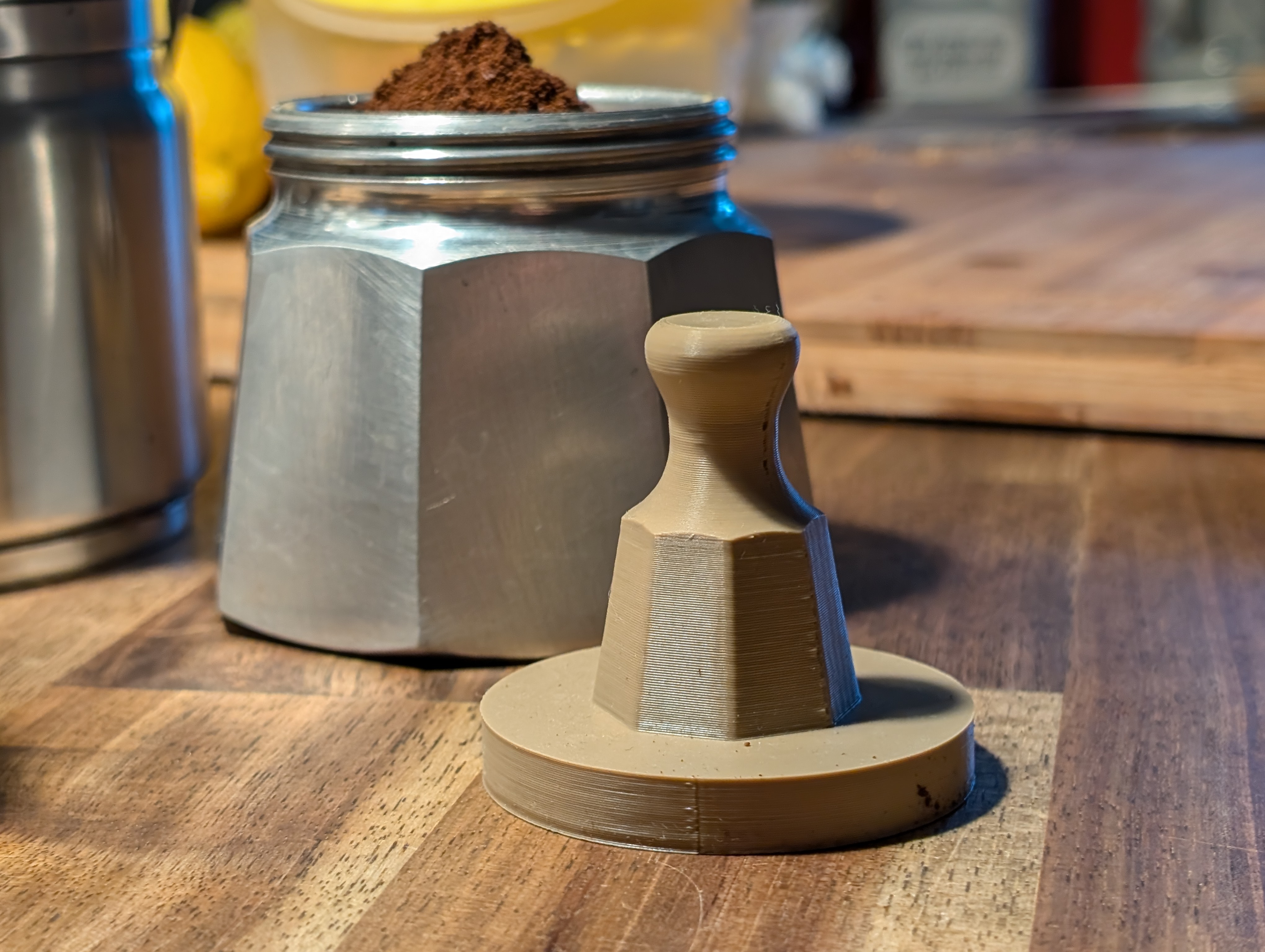 Moka Tamper Bialetti Style