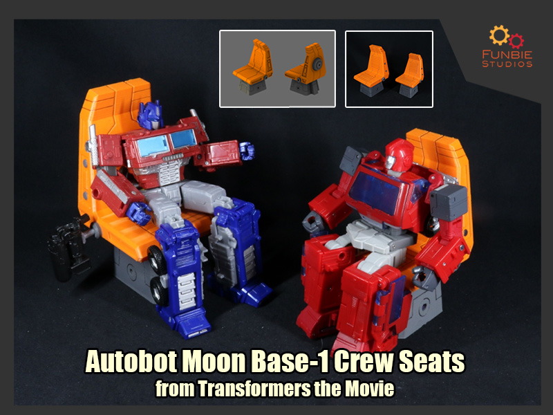 Autobot Moon Base-1 Crew Seats from Transformers the Movie