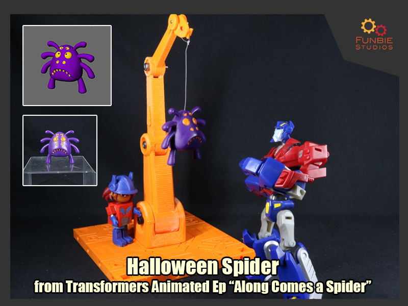 Halloween Spider from Transformers Animated