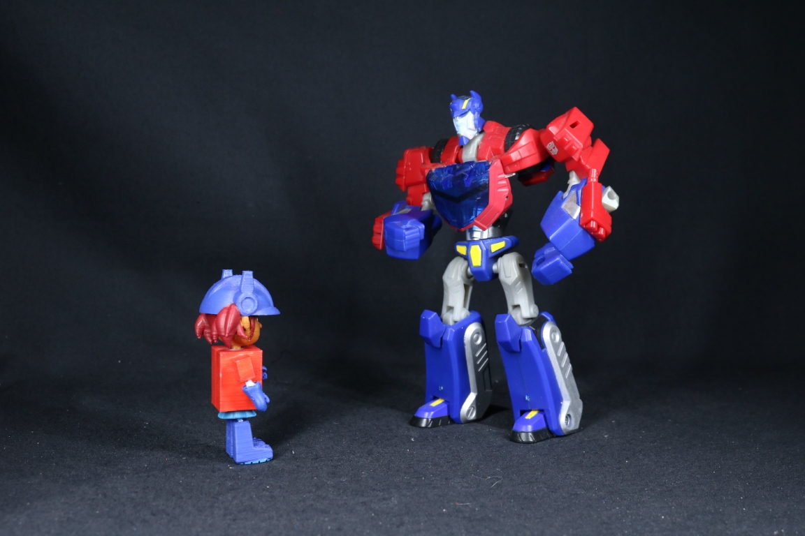 Transformers Animated Sari in Optimus Prime Halloween Costume by Funbie ...