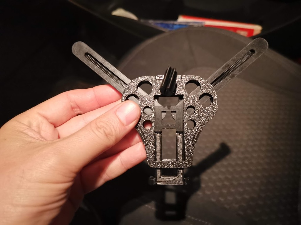 Car Vent Gravity Phone Holder v2 by jonnieZG Download free STL model