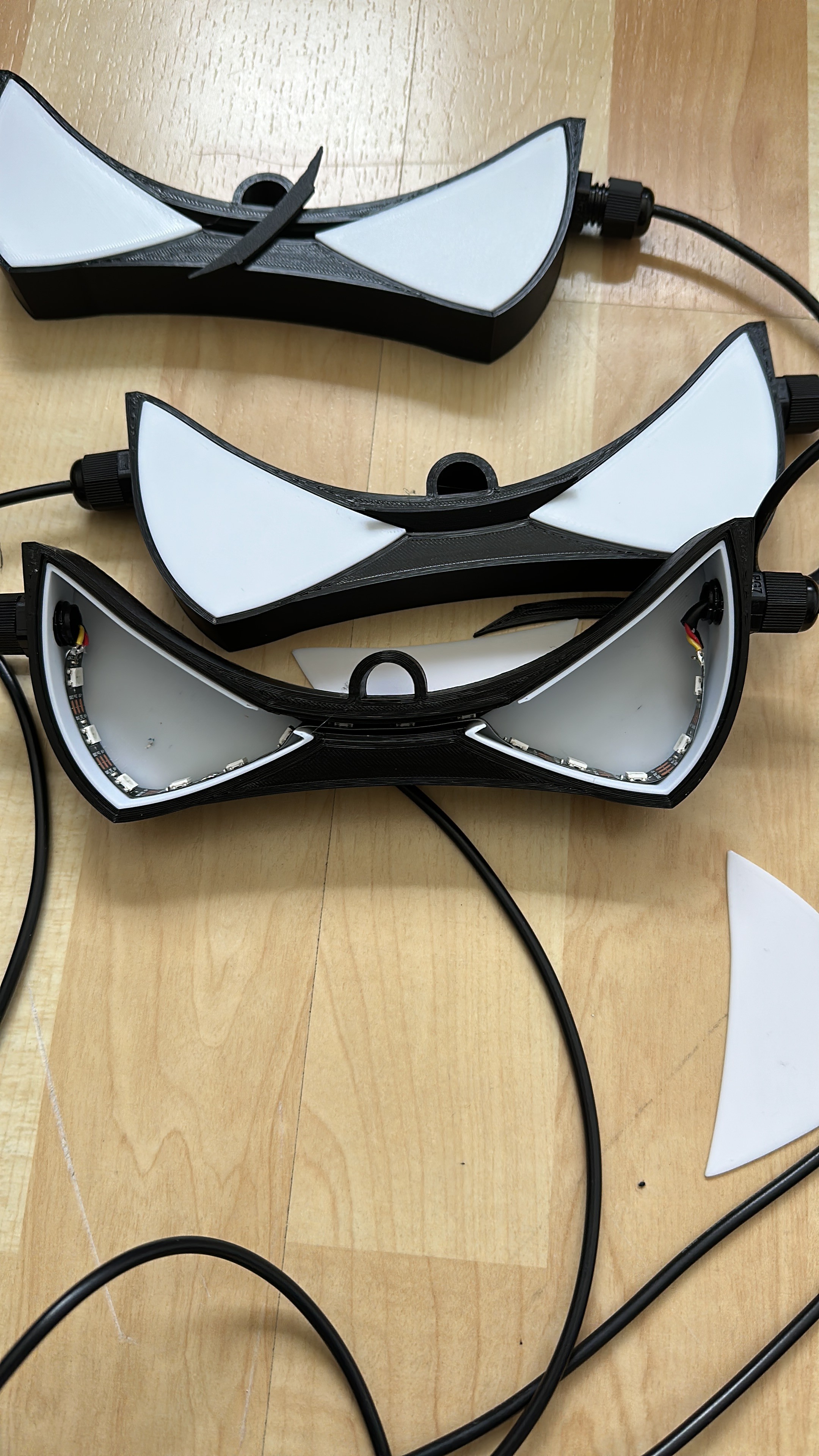 HalloweenMonster/Fledermaus Augen by Nik Download free STL model