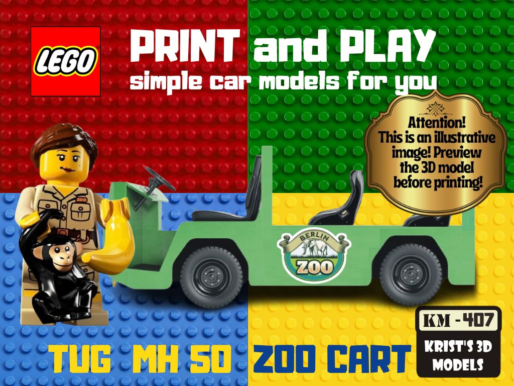 LEGO TUG MH ZOO CART