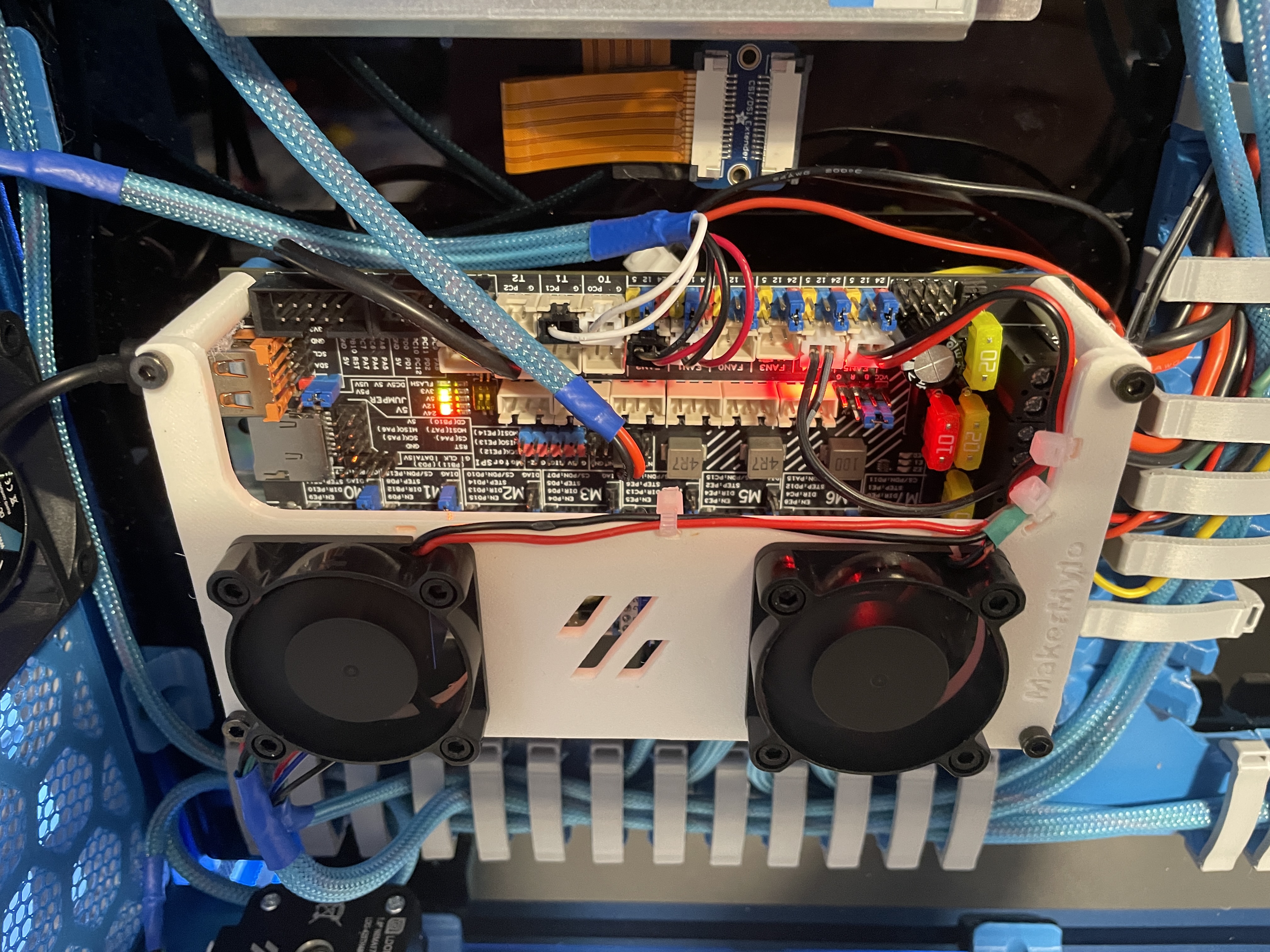 FYSETC Spider (All Versions) Stepper Fan Shroud