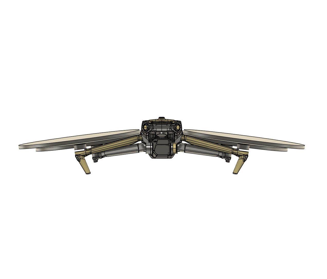 Mavic 3 Enterprise Official STP File from DJI