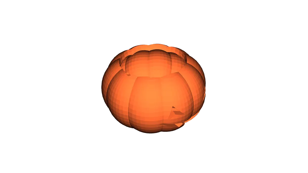 scarry pumpkin by Schubi123 | Download free STL model | Printables.com