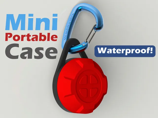 Mini Waterproof Travel Case Backpack / Key Hanger
