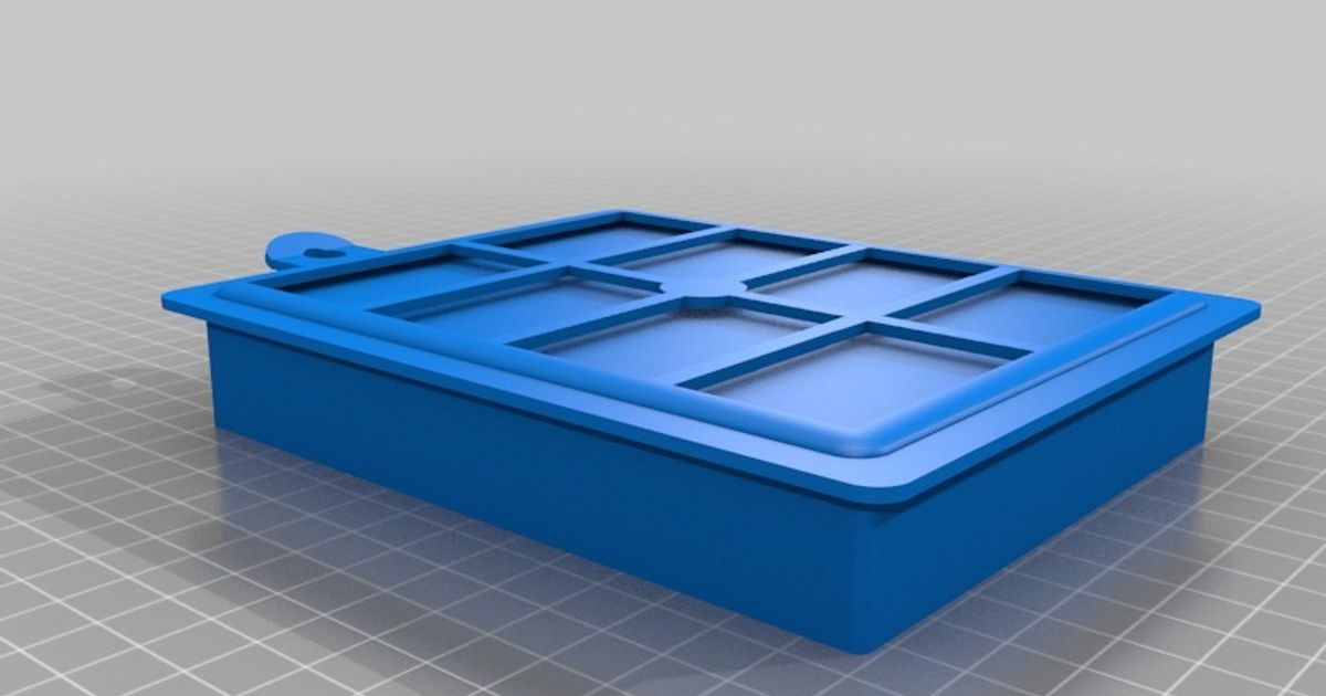 HEPA Filter Template by jonnieZG | Download free STL model | Printables.com