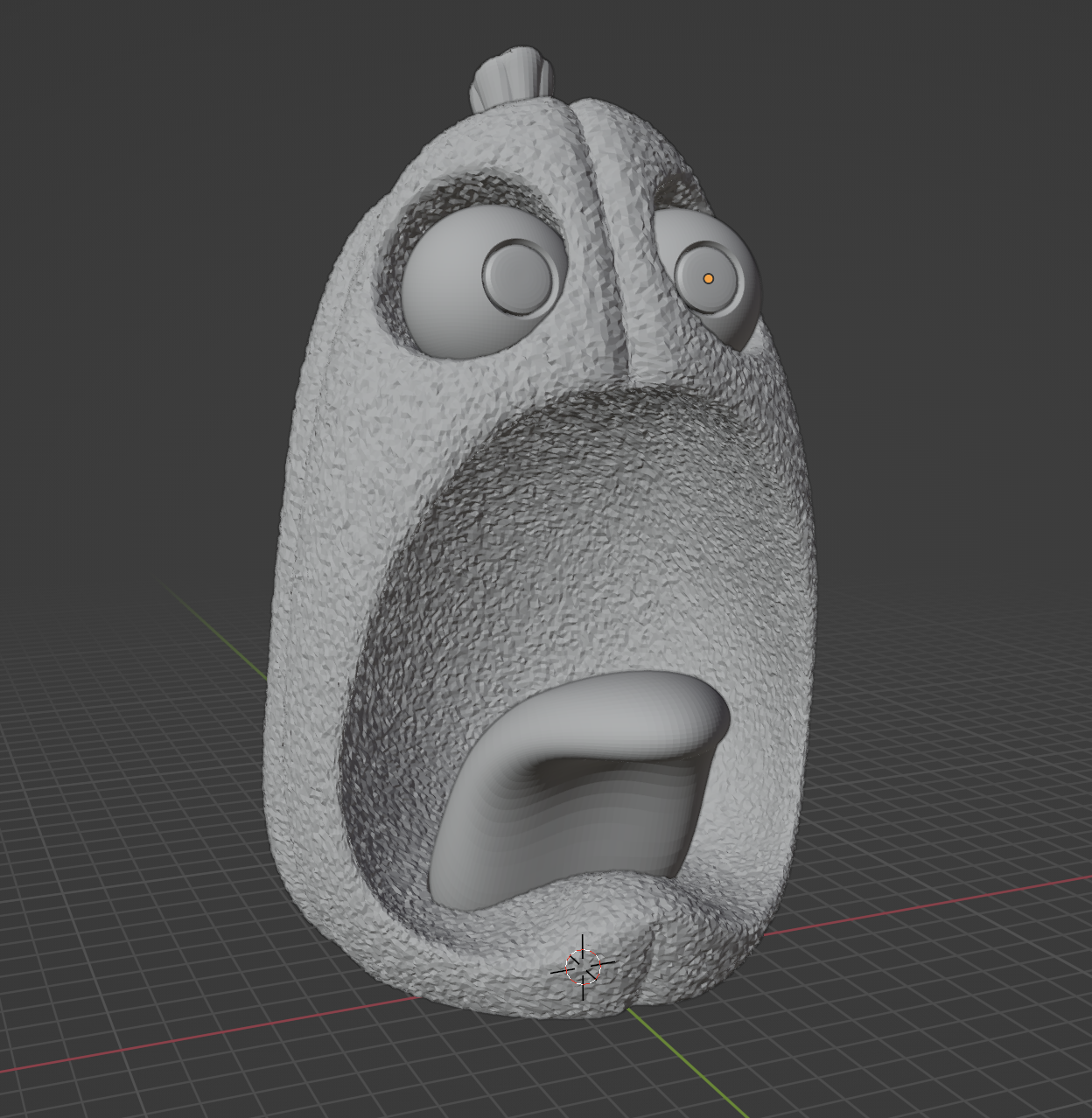 Miniatura 6 do modelo 3D The Screaming Pumpkin
