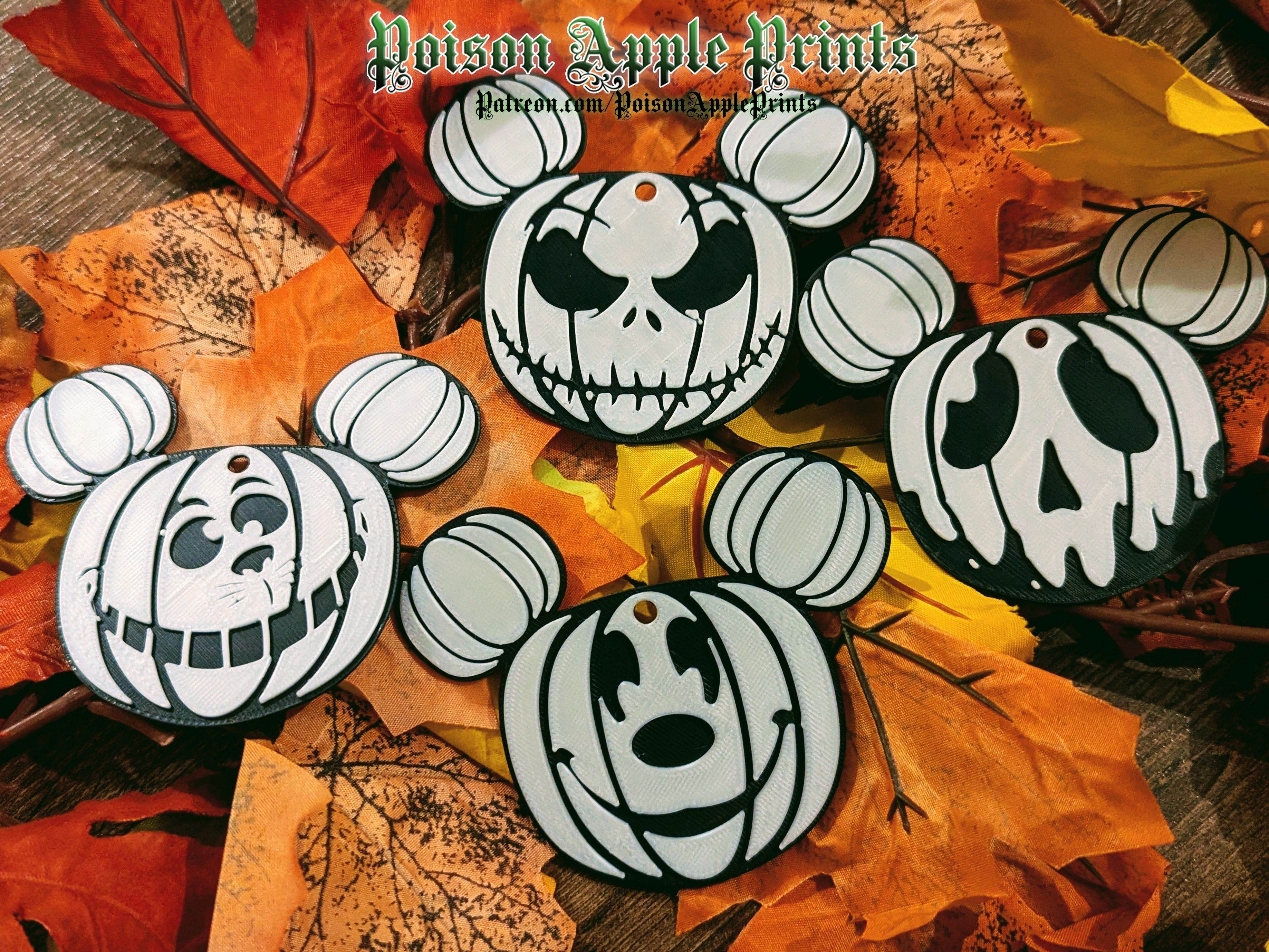 Disney Inspired Print In Place Pumpkins