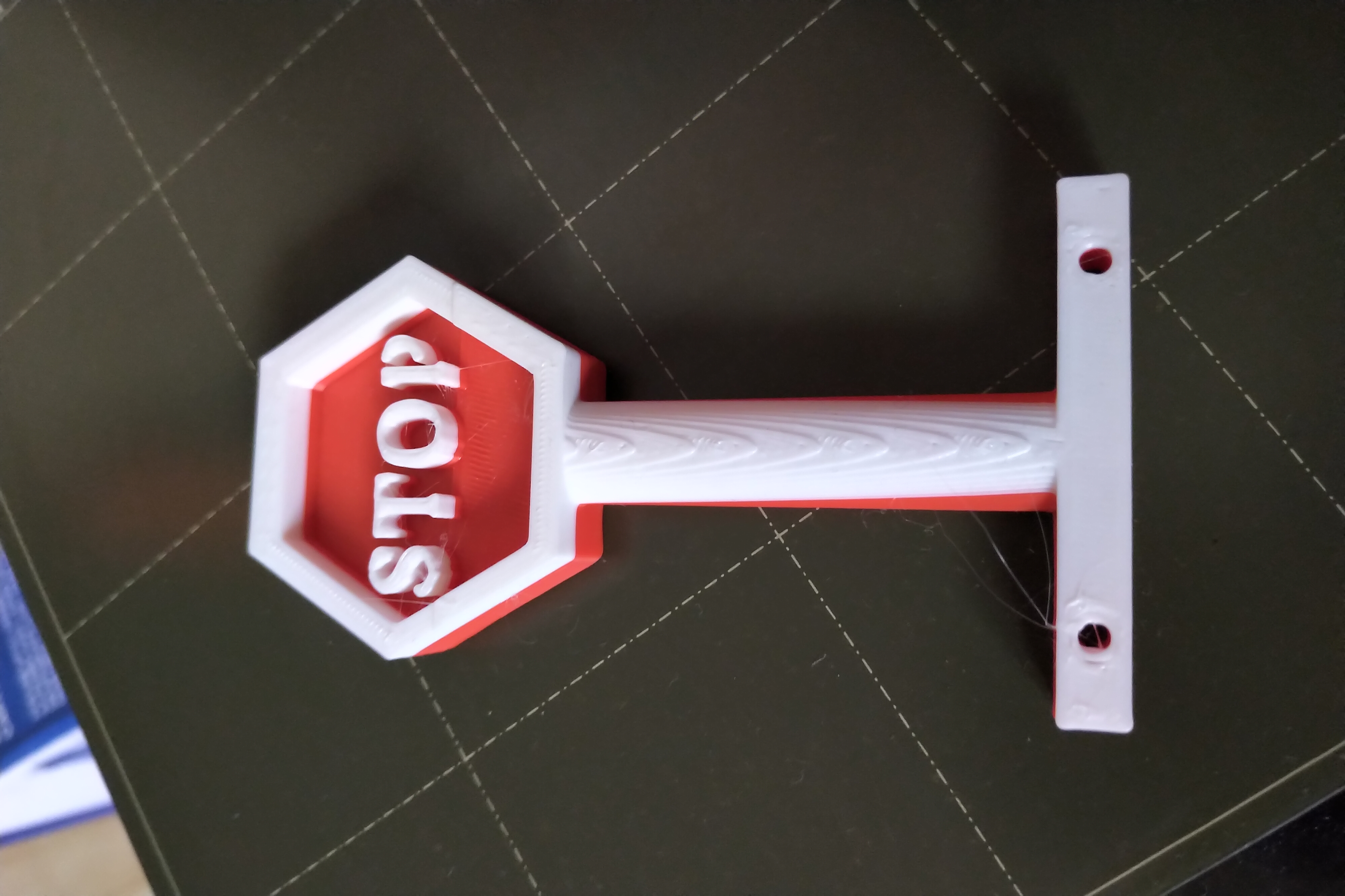 Miniatura 4 do modelo 3D STOP traffic sign