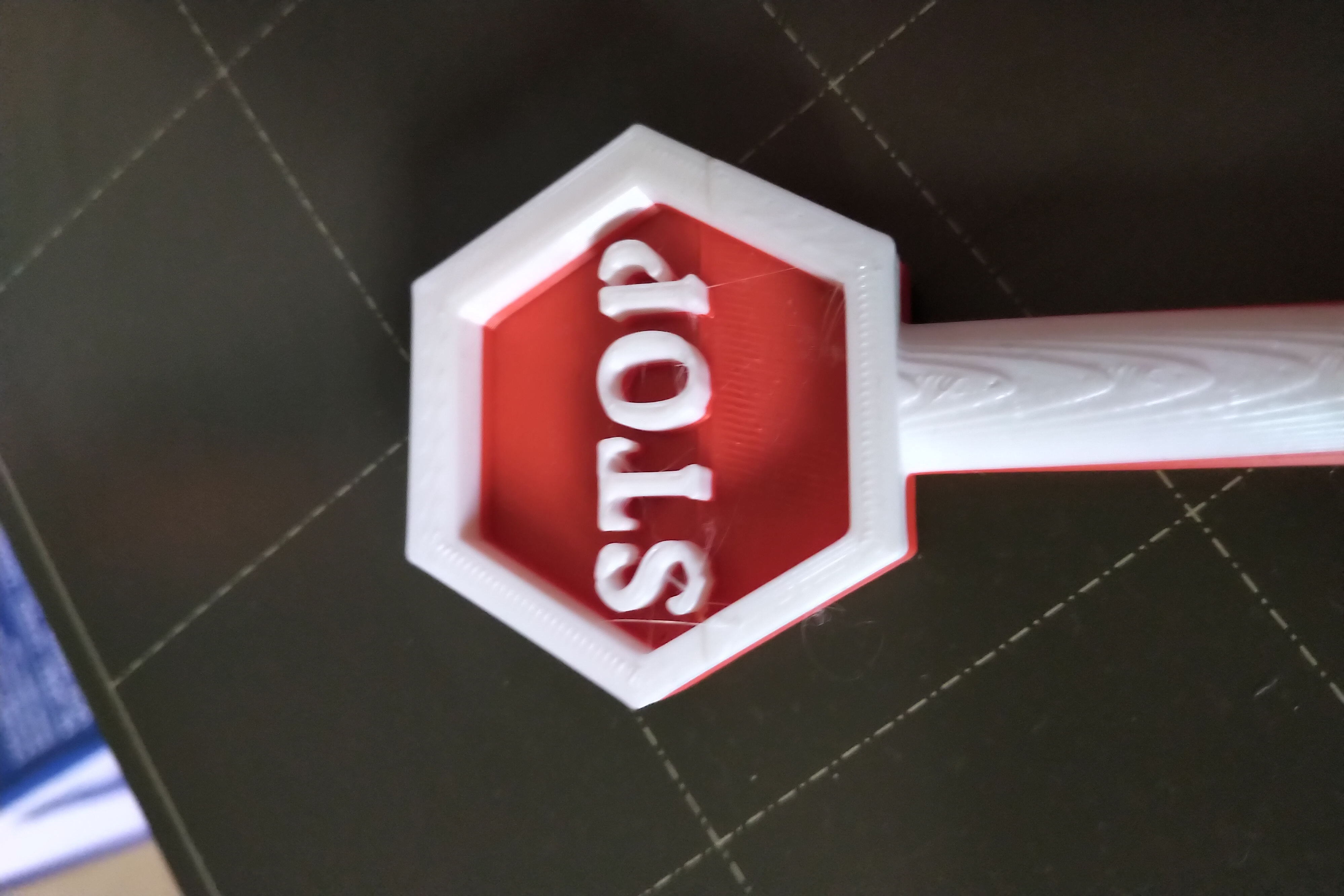 Miniatura 2 do modelo 3D STOP traffic sign