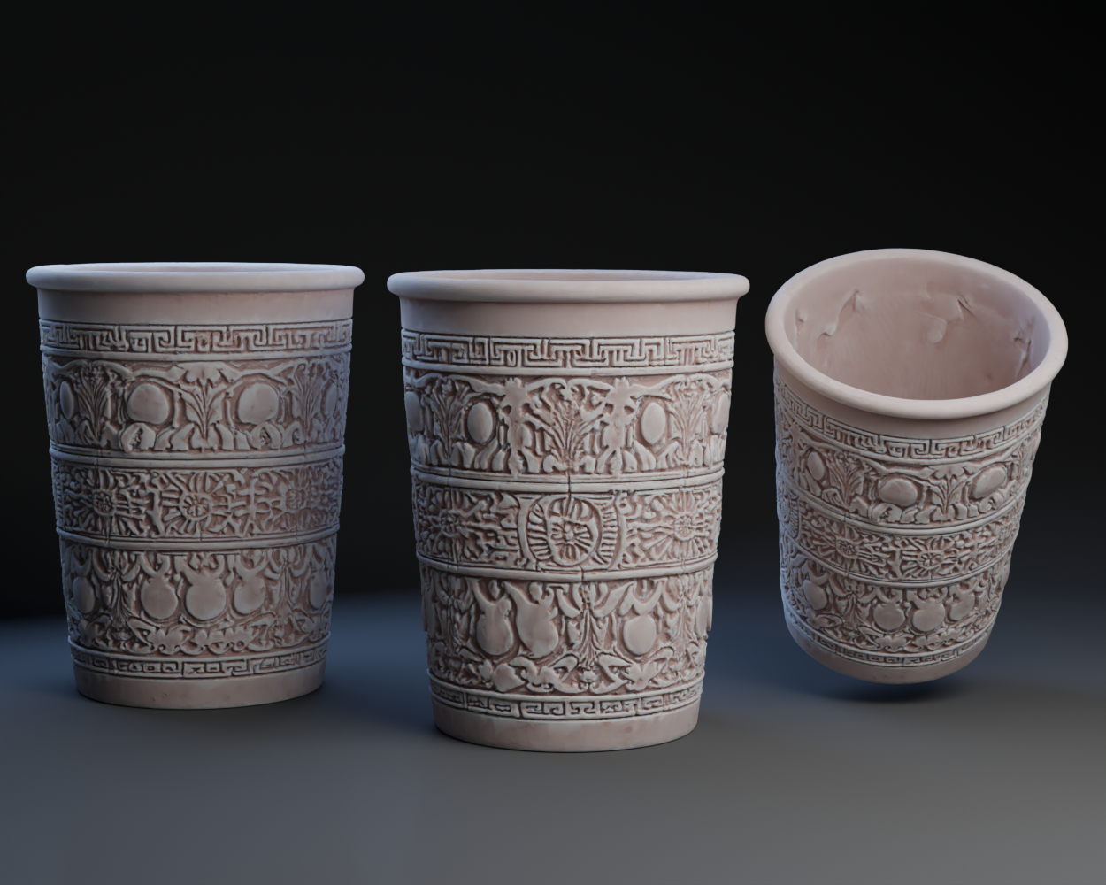 Ottoman Stylized Planter
