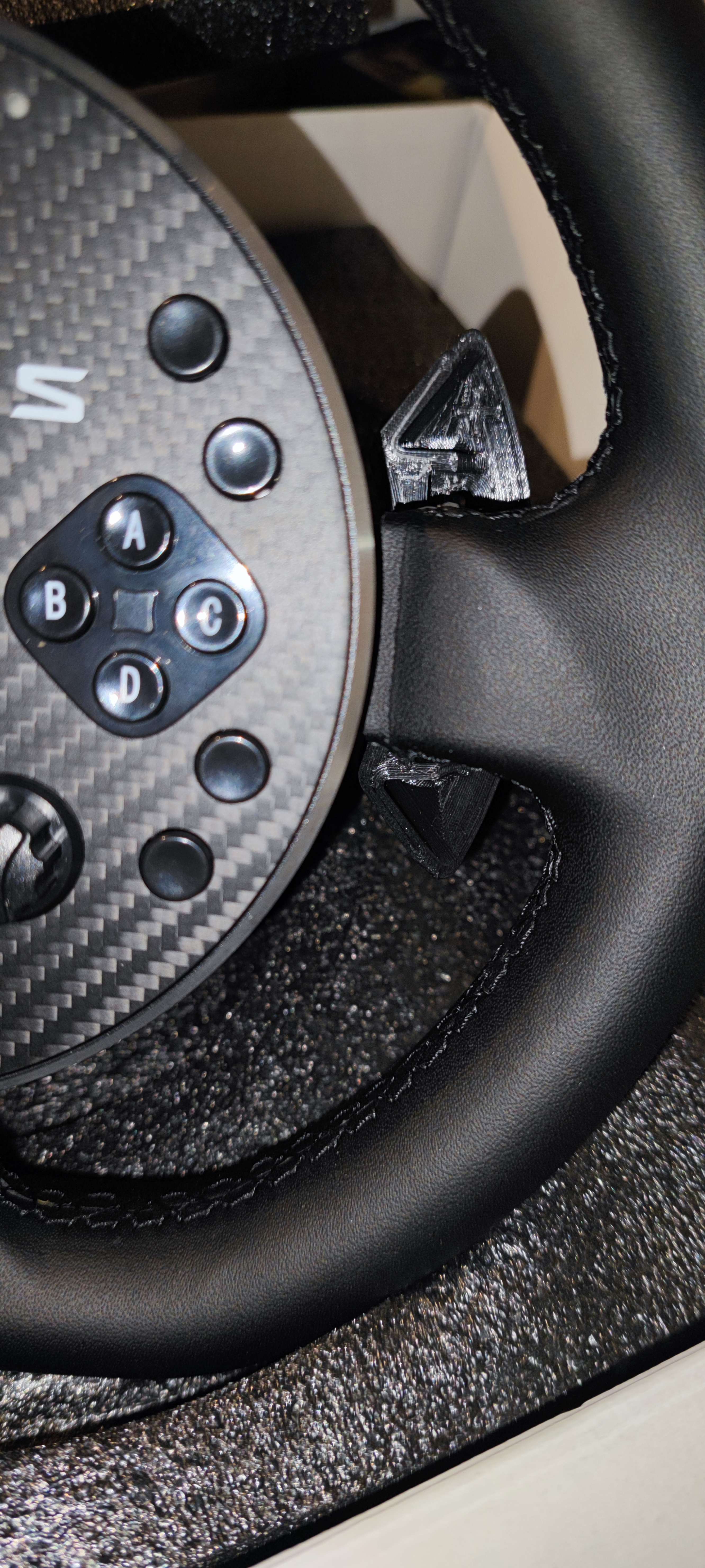 Cammus C5 pedal shifter mod