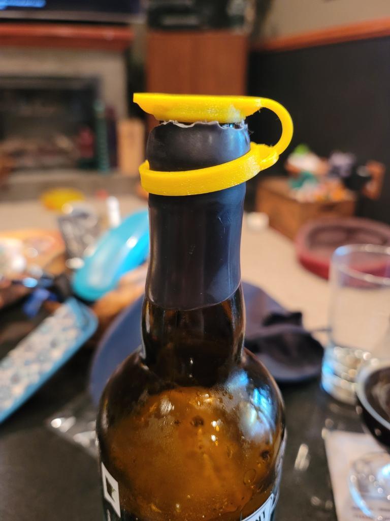Bottle Cap with Ring