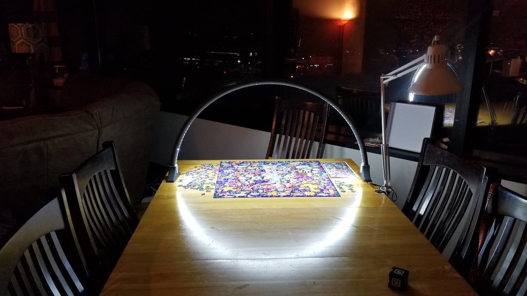 Simple LED light Bridge/Arc (EASIER Easy Print)