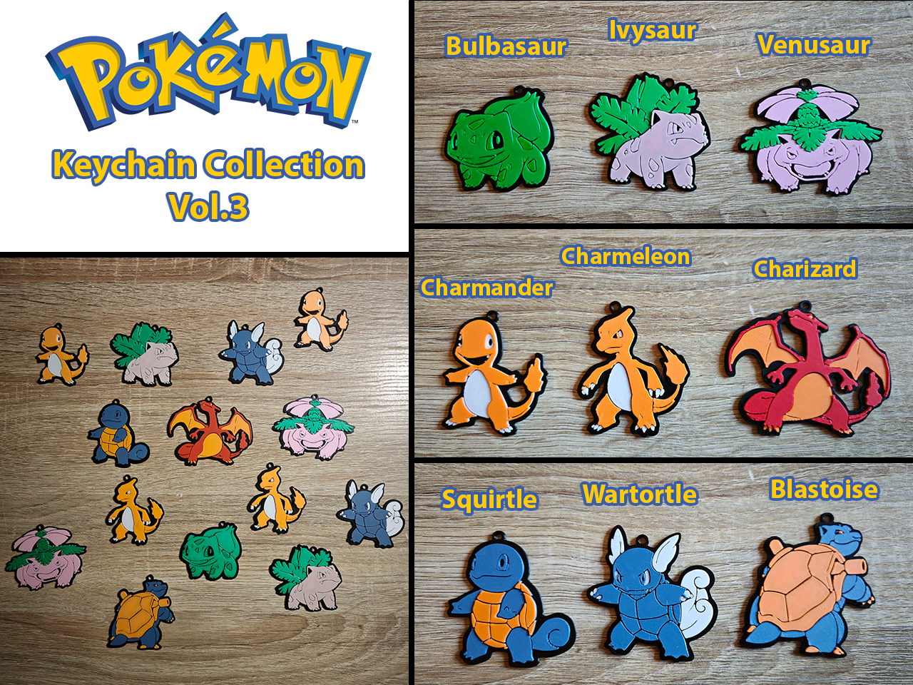 Pokemon Keychain Collection 3