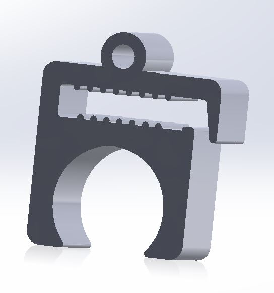FLSUN T1 Airhose and cable bracket